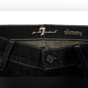 7 For All Mankind “Slimmy” Jeans – Dark Wash – Men’s 34R – Slim Straight